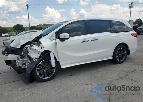 2022 Honda Odyssey Elite from USA, damaged, VIN 5FNRL6H97NB010859